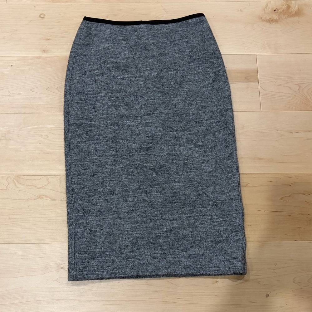 Madewell Charcoal Pencil Skirt